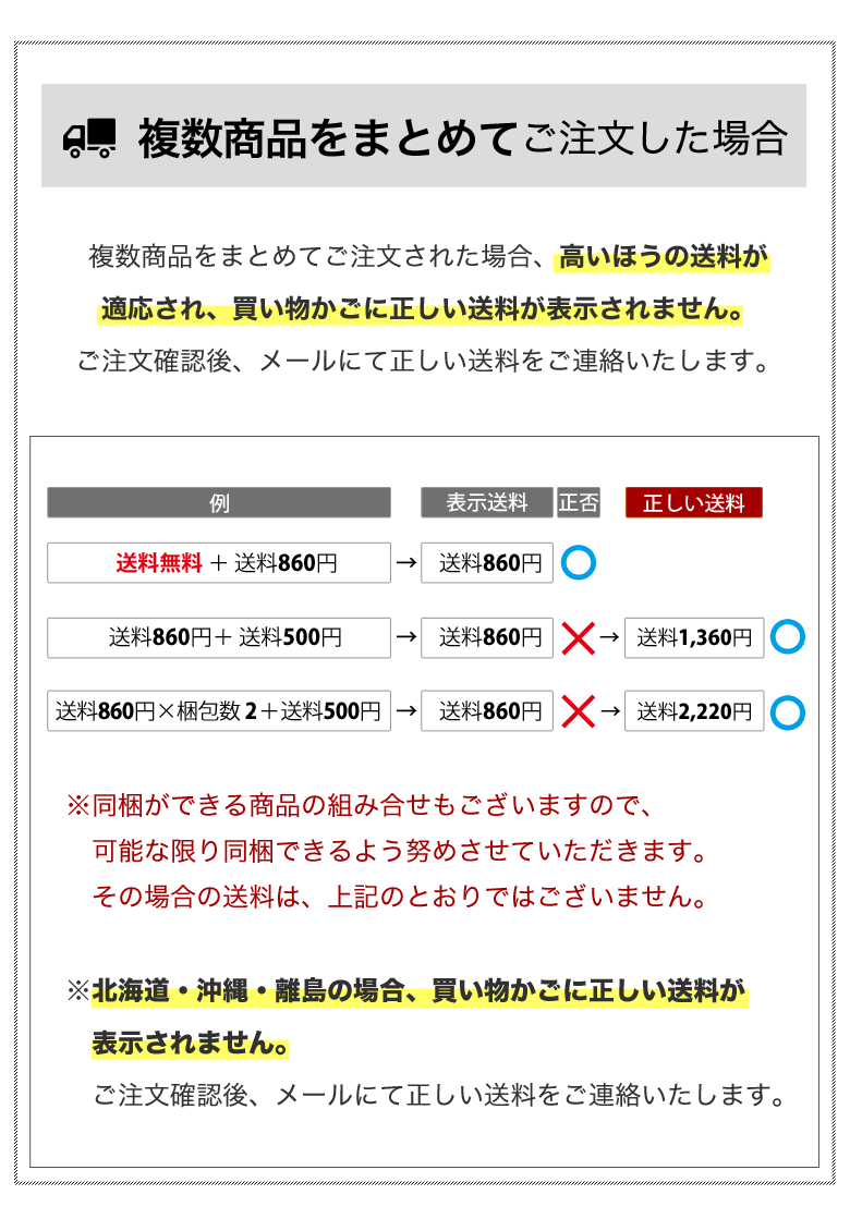 クッションフロアの送料について