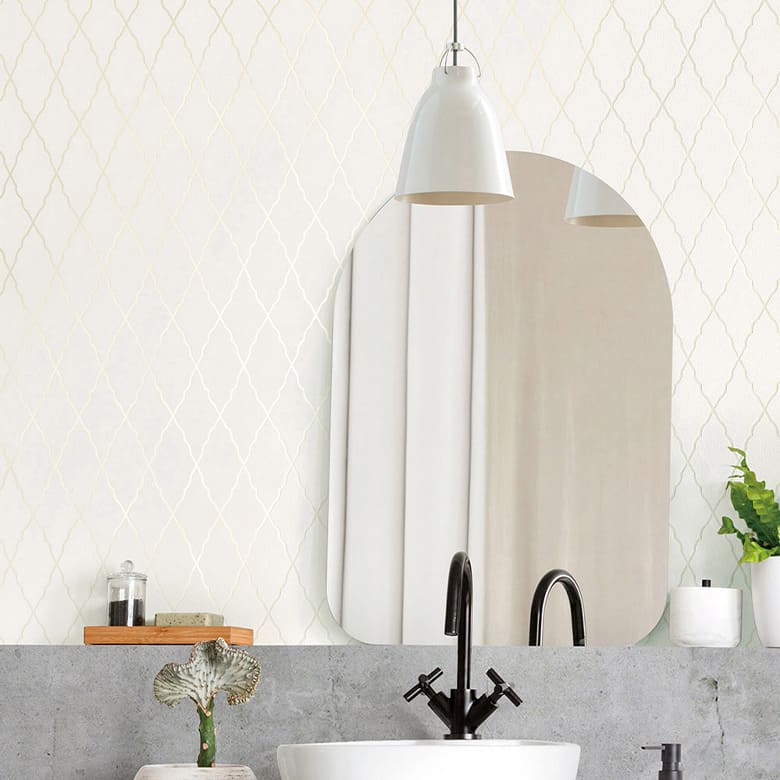 【壁紙 のり付き】 壁紙の上から貼れる壁紙 LL-6207