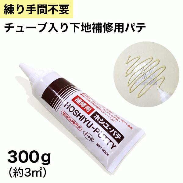 高濃度 速乾タイプ 下地補修用チューブ式パテ ホシュパテ